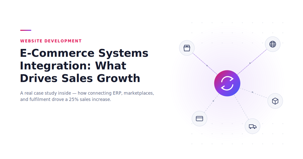E-Commerce Systems Integration: What Drives Sales Growth