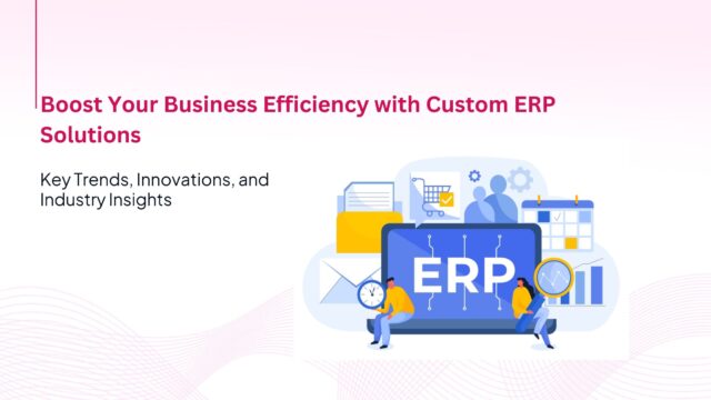 Boost Your Business Efficiency with Custom ERP Solutions