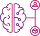 AI data brain icon