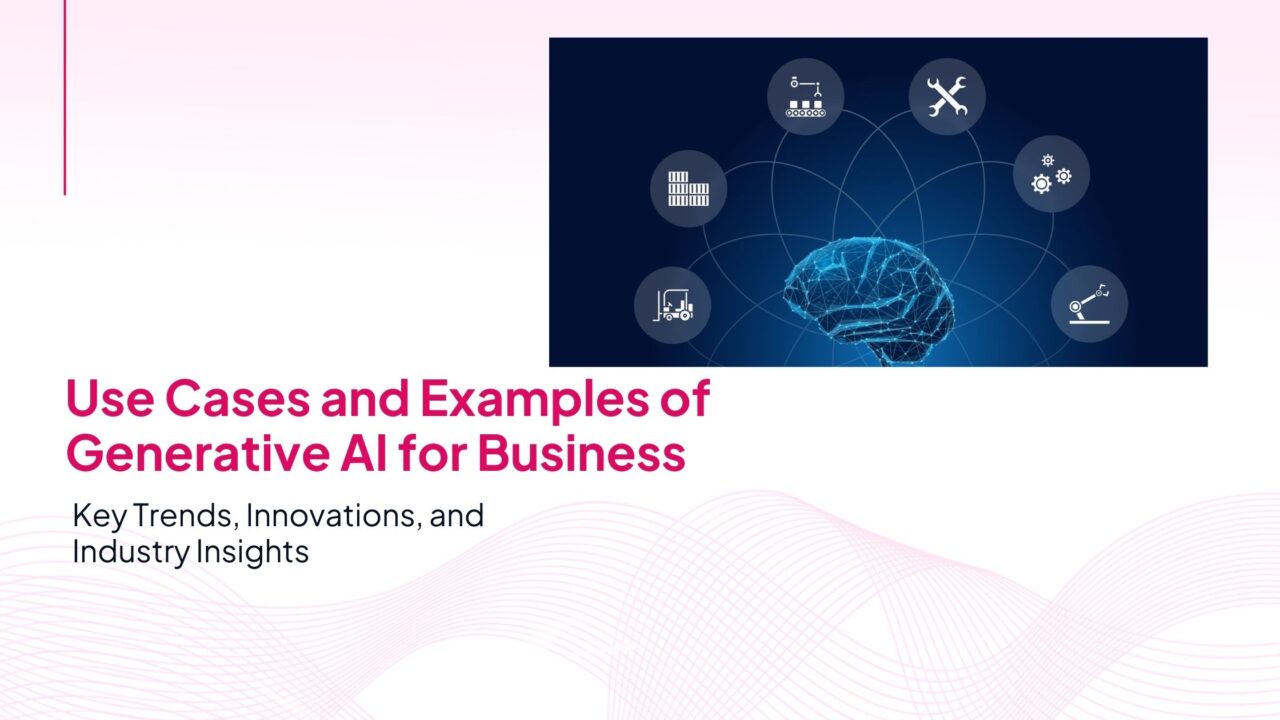 Use Cases and Examples of Generative AI for Business