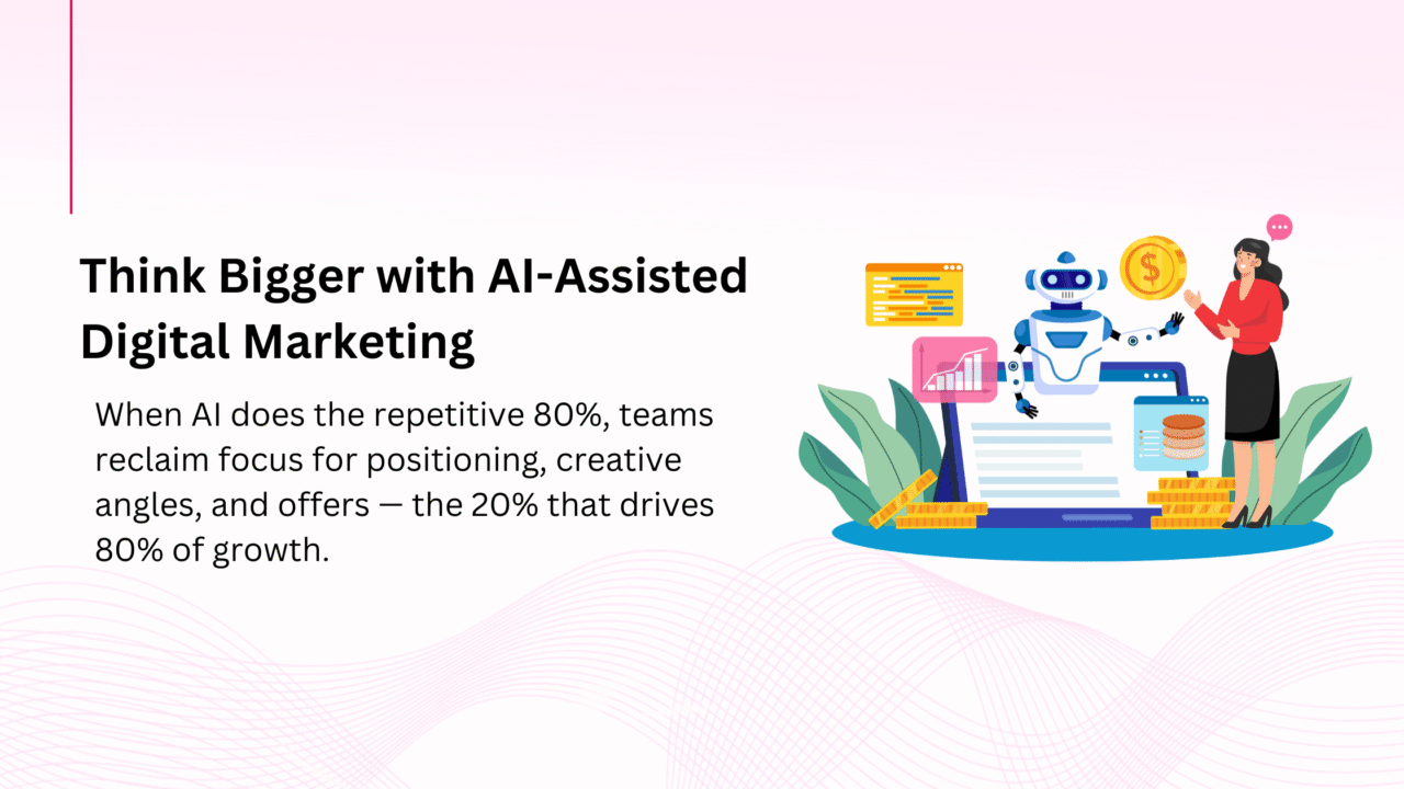 Why Switch to AI-Assisted Digital Marketing: What It Does & What You Gain