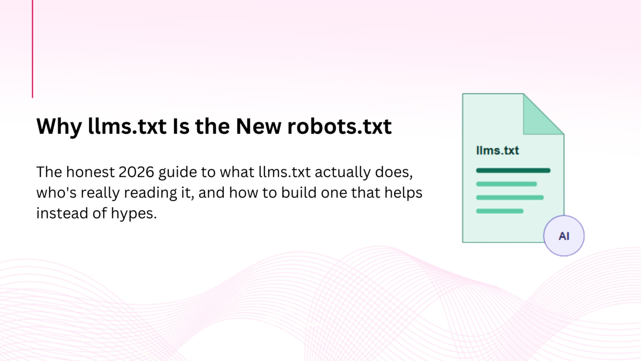 Why llms.txt Is the New robots.txt: Optimizing Your Site for Perplexity & Gemini