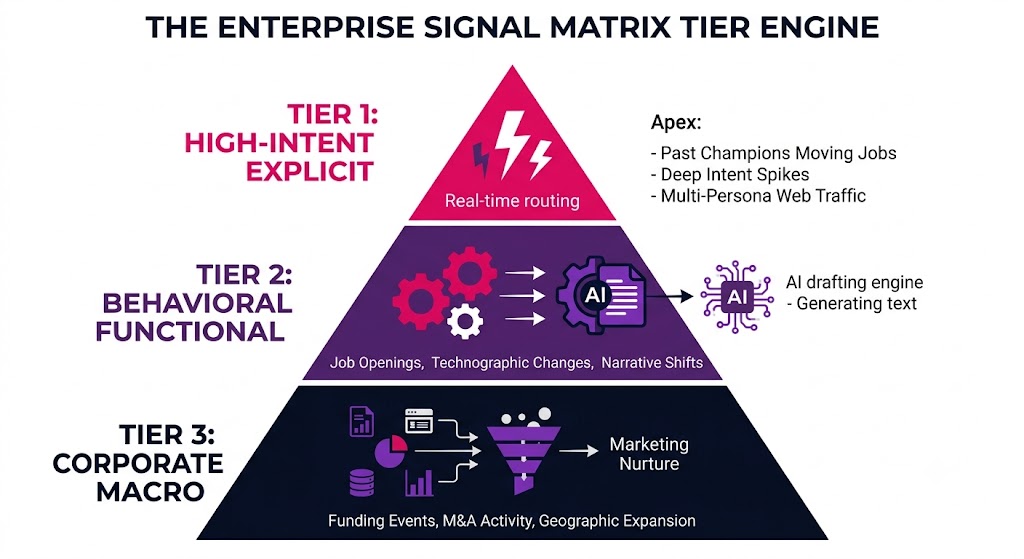 B2B intent signal matrix